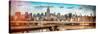 Panoramic Cityscape - Instants of NY Series-Philippe Hugonnard-Stretched Canvas