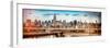 Panoramic Cityscape - Instants of NY Series-Philippe Hugonnard-Framed Photographic Print