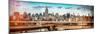 Panoramic Cityscape - Instants of NY Series-Philippe Hugonnard-Mounted Photographic Print