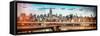 Panoramic Cityscape - Instants of NY Series-Philippe Hugonnard-Framed Stretched Canvas