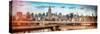 Panoramic Cityscape - Instants of NY Series-Philippe Hugonnard-Stretched Canvas