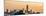 Panoramic Cityscape Manhattan at Sunset in Winter-Philippe Hugonnard-Mounted Photographic Print