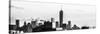 Panoramic Cityscape Manhattan at Sunset in Winter-Philippe Hugonnard-Stretched Canvas