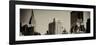 Panoramic Cityscape with the Empire State Building and the New Yorker Hotel-Philippe Hugonnard-Framed Photographic Print