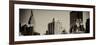 Panoramic Cityscape with the Empire State Building and the New Yorker Hotel-Philippe Hugonnard-Framed Photographic Print