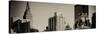 Panoramic Cityscape with the Empire State Building and the New Yorker Hotel-Philippe Hugonnard-Stretched Canvas