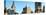 Panoramic Cityscape with the Empire State Building and the New Yorker Hotel-Philippe Hugonnard-Stretched Canvas