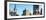 Panoramic Cityscape with the Empire State Building and the New Yorker Hotel-Philippe Hugonnard-Framed Photographic Print