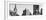 Panoramic Cityscape with the Empire State Building and the New Yorker Hotel-Philippe Hugonnard-Framed Photographic Print