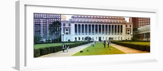 Panoramic - Columbia University - College - Campus - Buildings and Structures - Manhattan - New Yor-Philippe Hugonnard-Framed Photographic Print