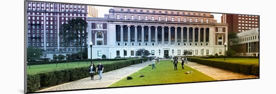 Panoramic - Columbia University - College - Campus - Buildings and Structures - Manhattan - New Yor-Philippe Hugonnard-Mounted Photographic Print