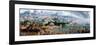 Panoramic Fantasy with the Abduction of Helen, 1535-Maerten van Heemskerck-Framed Premium Giclee Print