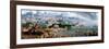 Panoramic Fantasy with the Abduction of Helen, 1535-Maerten van Heemskerck-Framed Giclee Print