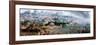 Panoramic Fantasy with the Abduction of Helen, 1535-Maerten van Heemskerck-Framed Giclee Print