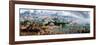 Panoramic Fantasy with the Abduction of Helen, 1535-Maerten van Heemskerck-Framed Giclee Print