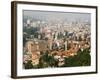 Panoramic Hilltop View of the City, Sarajevo, Bosnia-Christian Kober-Framed Photographic Print