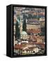Panoramic Hilltop View of the City, Sarajevo, Bosnia-Christian Kober-Framed Stretched Canvas