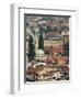 Panoramic Hilltop View of the City, Sarajevo, Bosnia-Christian Kober-Framed Photographic Print