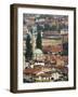 Panoramic Hilltop View of the City, Sarajevo, Bosnia-Christian Kober-Framed Photographic Print