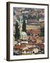 Panoramic Hilltop View of the City, Sarajevo, Bosnia-Christian Kober-Framed Photographic Print