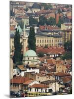 Panoramic Hilltop View of the City, Sarajevo, Bosnia-Christian Kober-Mounted Photographic Print