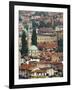 Panoramic Hilltop View of the City, Sarajevo, Bosnia-Christian Kober-Framed Photographic Print