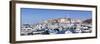 Panoramic Image of the Harbour and the Old Town-Markus Lange-Framed Photographic Print