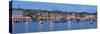 Panoramic Image of the Waterfront and Harbour-Markus Lange-Stretched Canvas