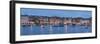 Panoramic Image of the Waterfront and Harbour-Markus Lange-Framed Photographic Print