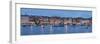 Panoramic Image of the Waterfront and Harbour-Markus Lange-Framed Photographic Print