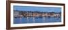 Panoramic Image of the Waterfront and Harbour-Markus Lange-Framed Photographic Print