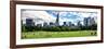 Panoramic Landscape, a Summer in Central Park, Lifestyle, Manhattan, New York City-Philippe Hugonnard-Framed Photographic Print