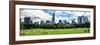 Panoramic Landscape, a Summer in Central Park, Lifestyle, Manhattan, New York City-Philippe Hugonnard-Framed Photographic Print