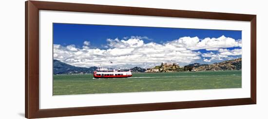 Panoramic Landscape - Alcatraz Island - Prison - San Francisco - California - United States-Philippe Hugonnard-Framed Photographic Print