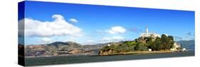 Panoramic Landscape - Alcatraz Island - Prison - San Francisco - California - United States-Philippe Hugonnard-Stretched Canvas