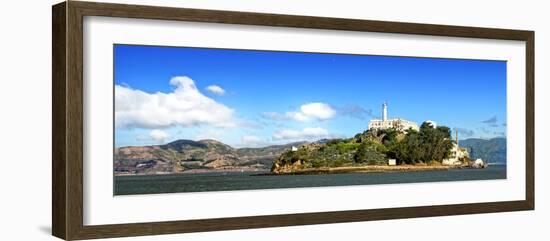 Panoramic Landscape - Alcatraz Island - Prison - San Francisco - California - United States-Philippe Hugonnard-Framed Photographic Print