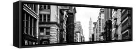 Panoramic Landscape, Architecture and Buildings, Urban Scene, 401 Broadway, Lower Manhattan, NYC-Philippe Hugonnard-Framed Stretched Canvas