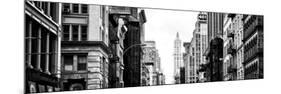 Panoramic Landscape, Architecture and Buildings, Urban Scene, 401 Broadway, Lower Manhattan, NYC-Philippe Hugonnard-Mounted Photographic Print