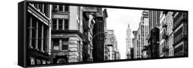 Panoramic Landscape, Architecture and Buildings, Urban Scene, 401 Broadway, Lower Manhattan, NYC-Philippe Hugonnard-Framed Stretched Canvas