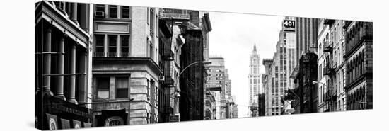 Panoramic Landscape, Architecture and Buildings, Urban Scene, 401 Broadway, Lower Manhattan, NYC-Philippe Hugonnard-Stretched Canvas