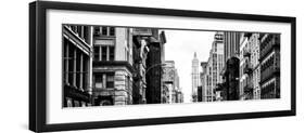 Panoramic Landscape, Architecture and Buildings, Urban Scene, 401 Broadway, Lower Manhattan, NYC-Philippe Hugonnard-Framed Photographic Print