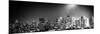 Panoramic Landscape by Night of Manhattan-Philippe Hugonnard-Mounted Photographic Print
