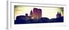 Panoramic Landscape, Central Park at Sunset, Manhattan, New York, Vintage Colors-Philippe Hugonnard-Framed Photographic Print