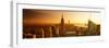 Panoramic Landscape - Empire State Building - Sunset - Manhattan - New York City - United States-Philippe Hugonnard-Framed Photographic Print