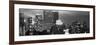 Panoramic Landscape Foggy Night in Manhattan with the New Yorker Hotel View-Philippe Hugonnard-Framed Photographic Print