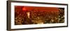 Panoramic Landscape - Foggy Night in Manhattan-Philippe Hugonnard-Framed Photographic Print