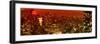 Panoramic Landscape - Foggy Night in Manhattan-Philippe Hugonnard-Framed Photographic Print