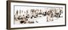 Panoramic Landscape - French beach - France-Philippe Hugonnard-Framed Photographic Print