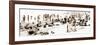 Panoramic Landscape - French beach - France-Philippe Hugonnard-Framed Photographic Print