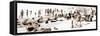 Panoramic Landscape - French beach - France-Philippe Hugonnard-Framed Stretched Canvas